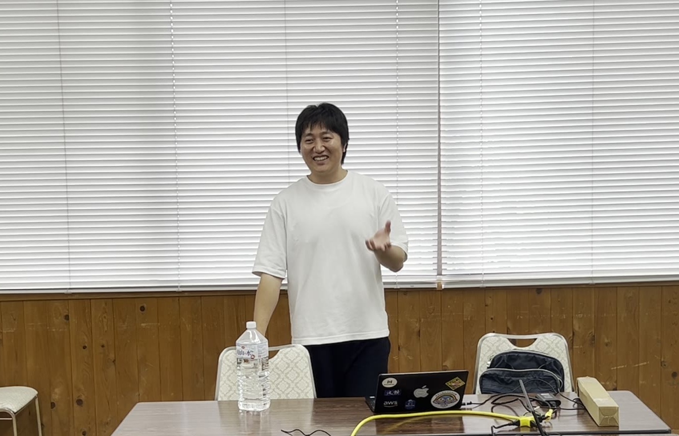 研修のようす（講師）
